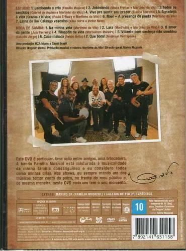 Dvd Martinho Da Vila - Lambendo A Cria - MZA MUSIC - Revista HQ